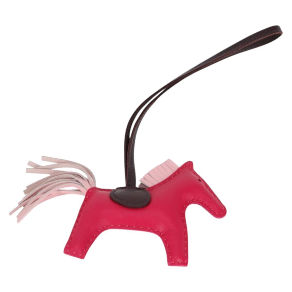 Hermes Pegase Rodeo Bag Charm Leather