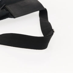 Gucci Vintage Double Belt Bag GG Canvas with Leather