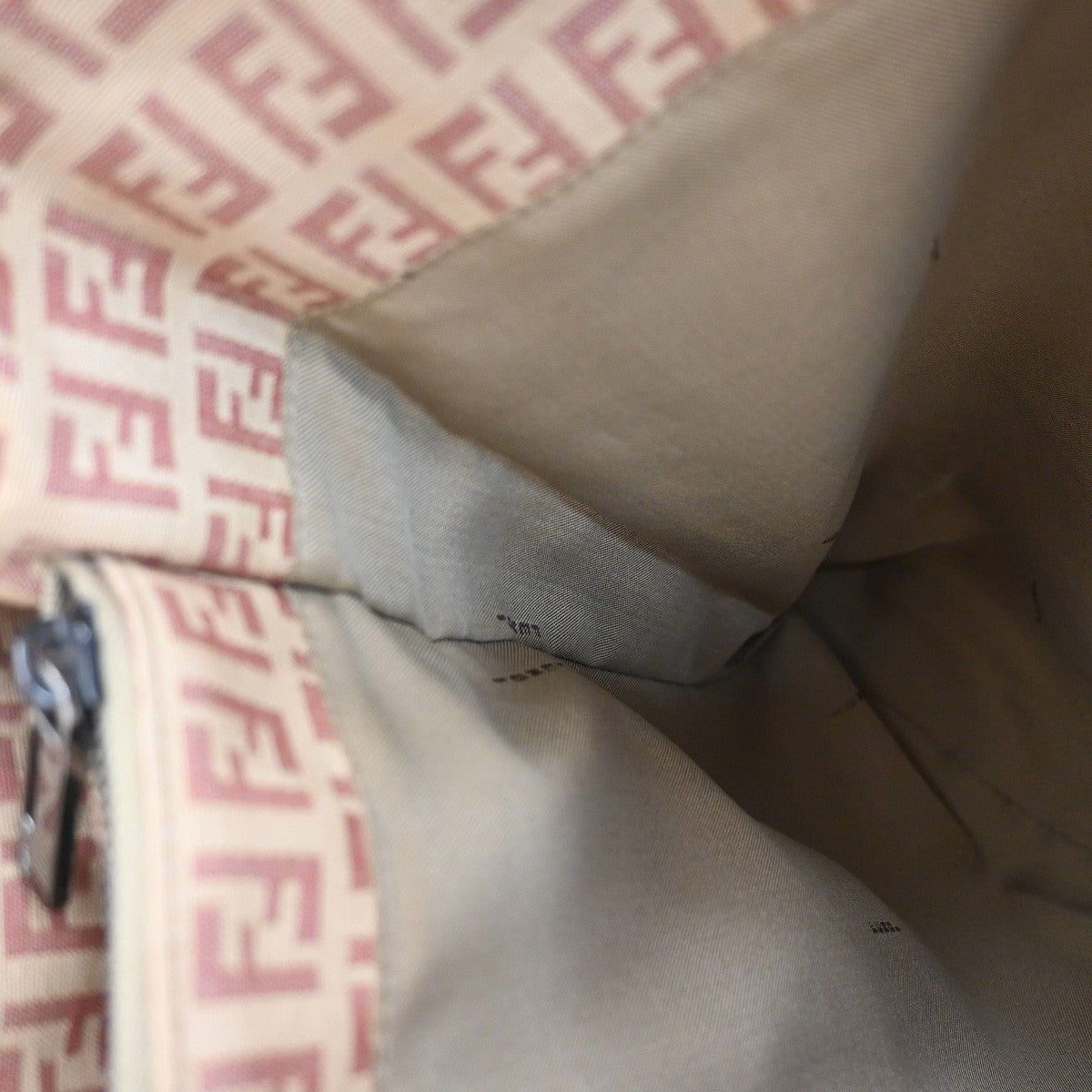 Fendi Shopping Tote Zucca Coated Canvas