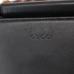 Gucci Nymphaea Top Handle Bag Leather