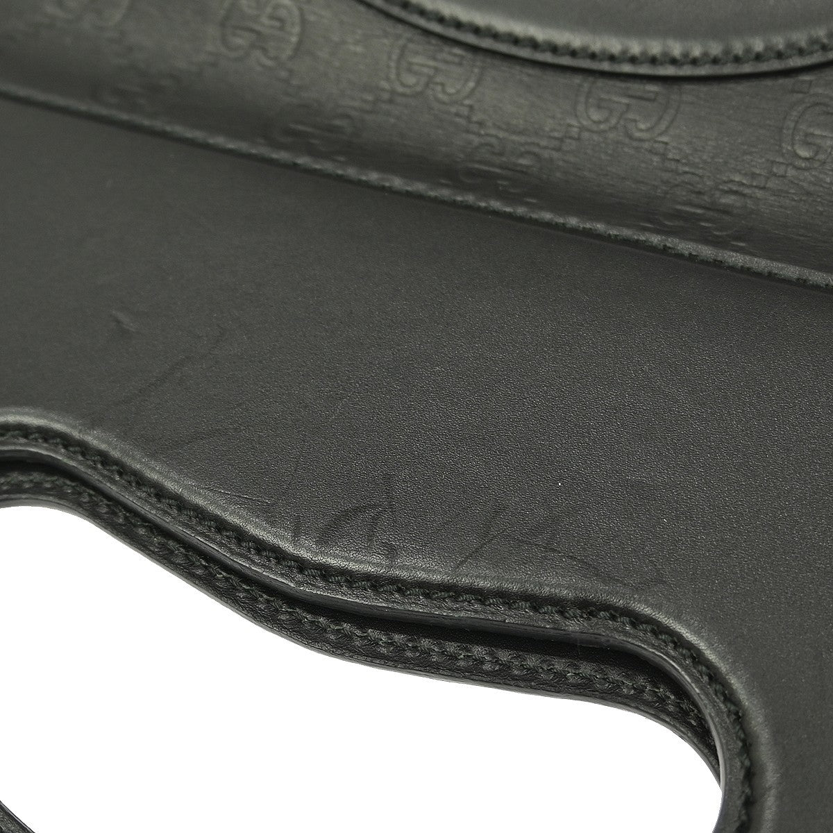 Gucci Punch Top Handle Bag Guccissima Leather