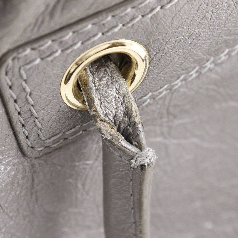 Balenciaga Blanket Square Bag Leather