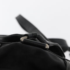 Prada Vela Double Front Pocket Backpack Tessuto with Saffiano Leather