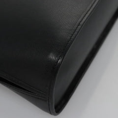 Celine Circle Logo Handbag Leather