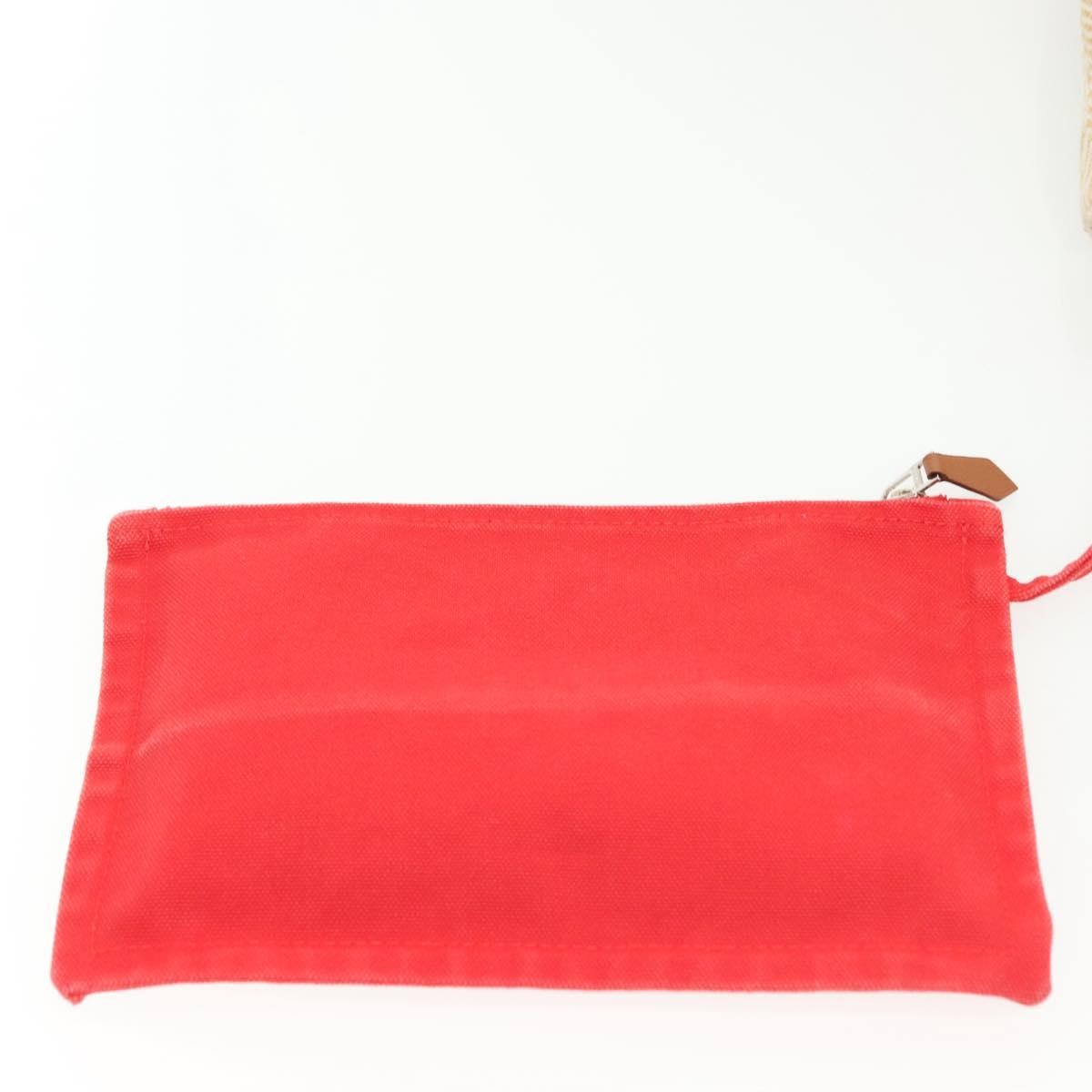 Hermes Panier De Plage Handbag Canvas