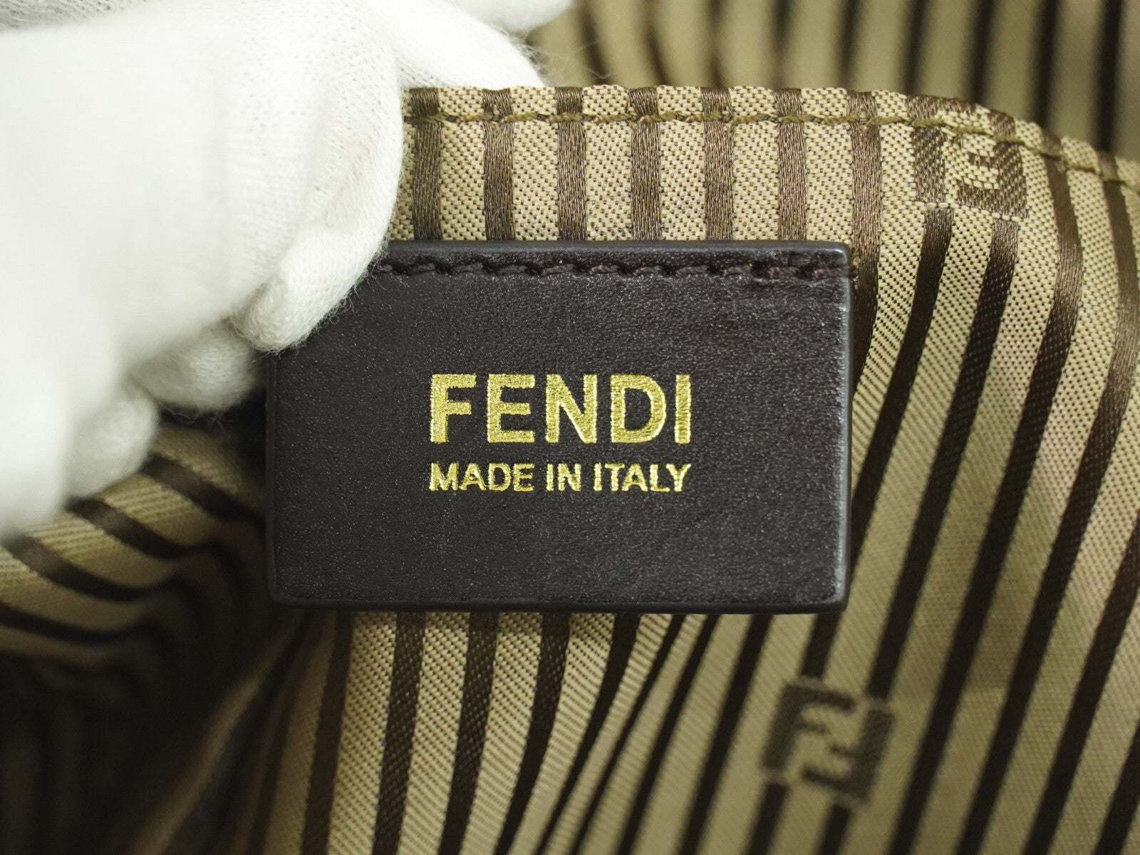 Fendi Chameleon Satchel Leather