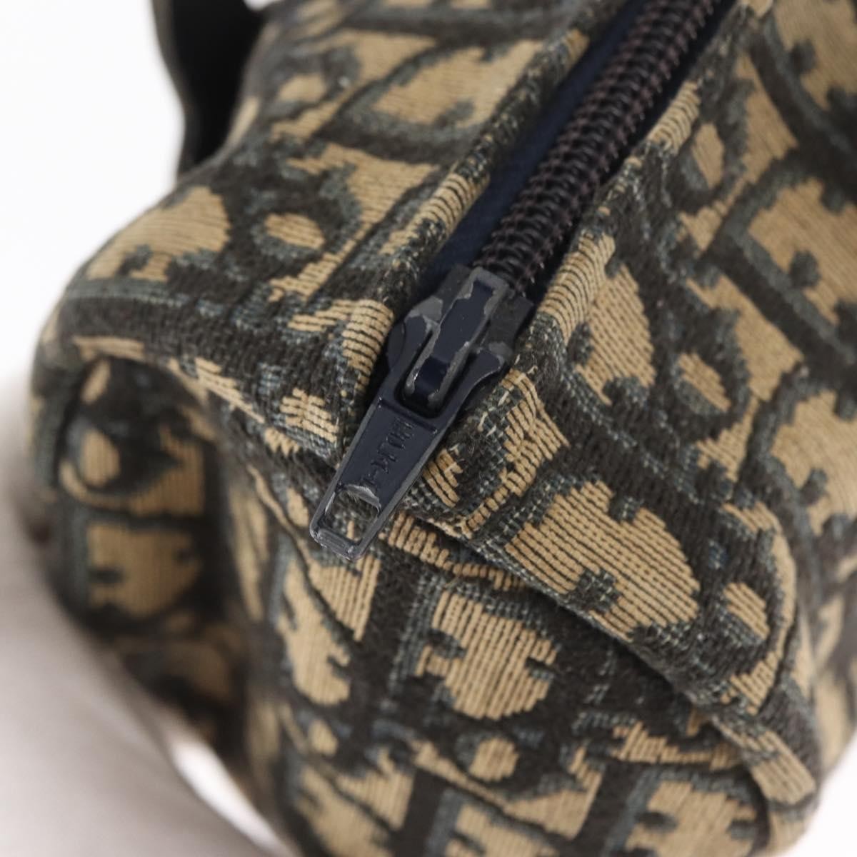 Christian Dior Vintage Trotter Handbag Canvas