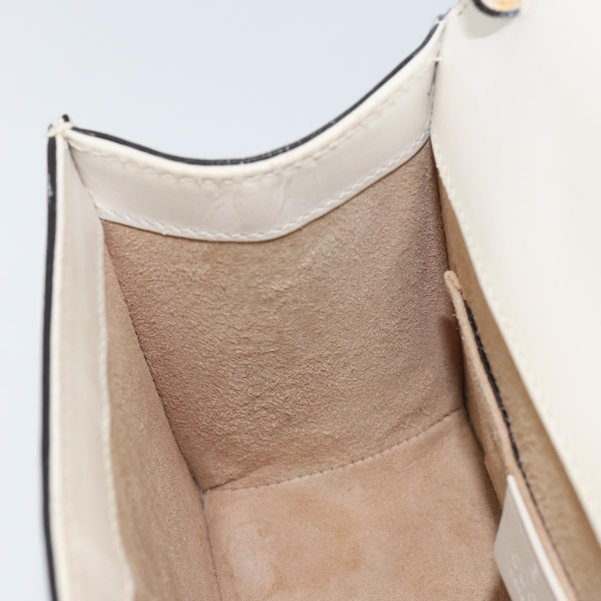 Gucci Sylvie Top Handle Bag Leather