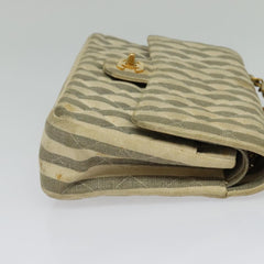 Chanel Vintage Classic Double Flap Bag Quilted Denim