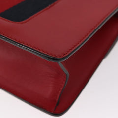 Gucci Sylvie Chain Shoulder Bag Leather