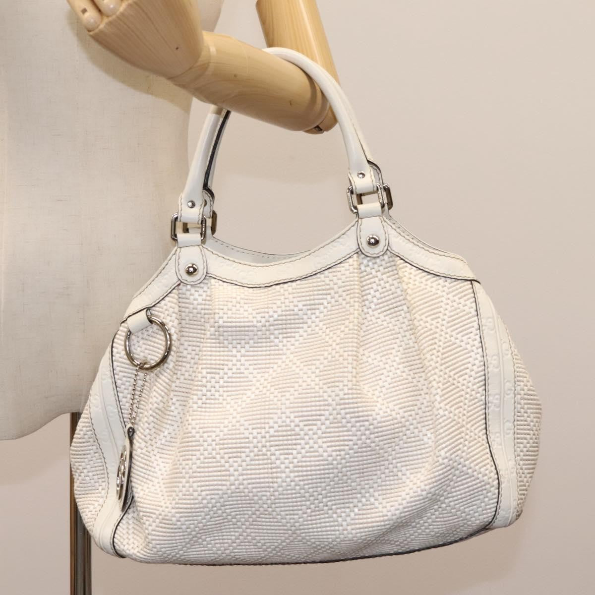 Gucci Sukey Tote Diamante Woven Raffia