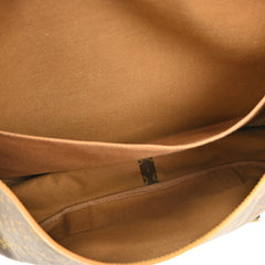 Louis Vuitton Saumur Handbag Monogram Canvas