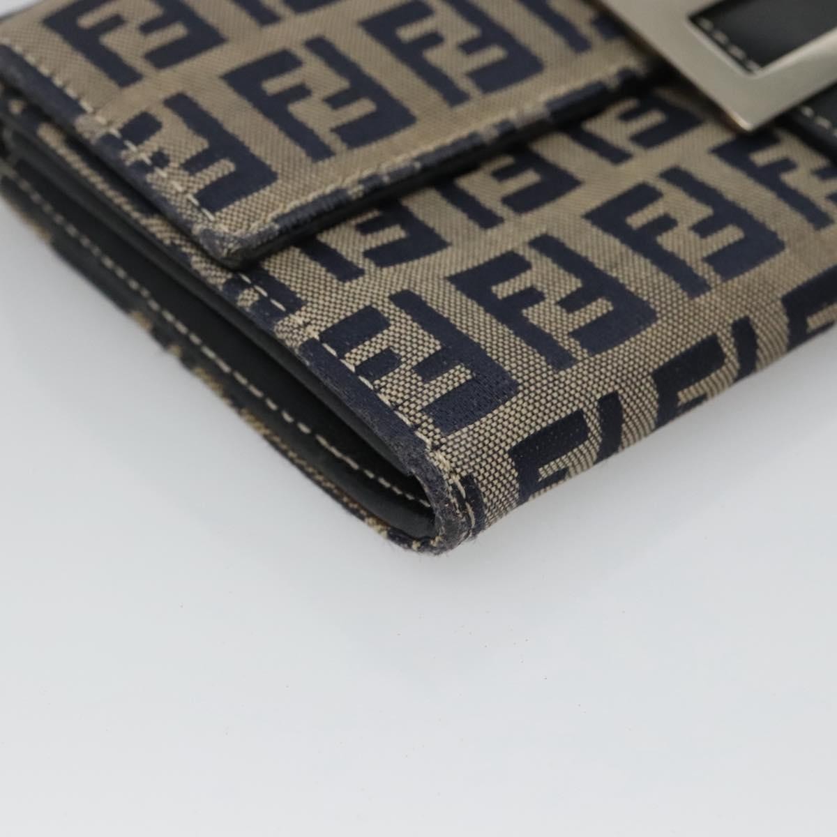 Fendi FF Continental Wallet Canvas