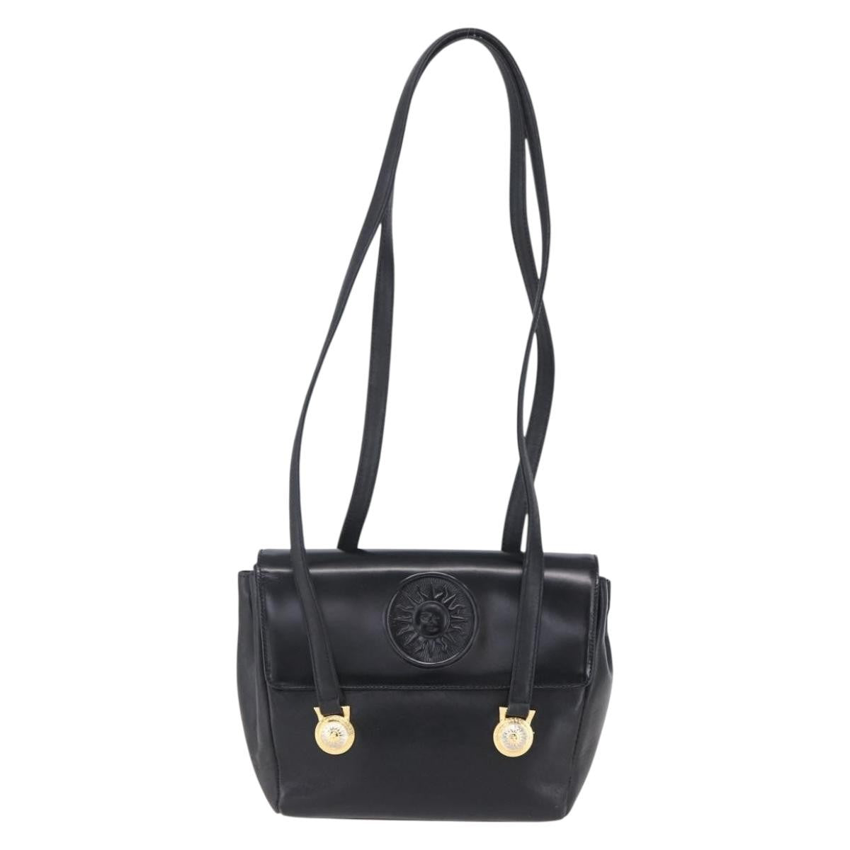 Versace Vintage Shoulder Bag Leather
