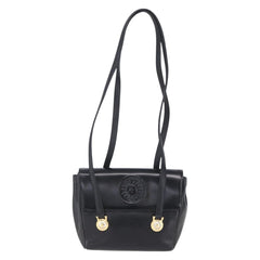 Versace Vintage Shoulder Bag Leather