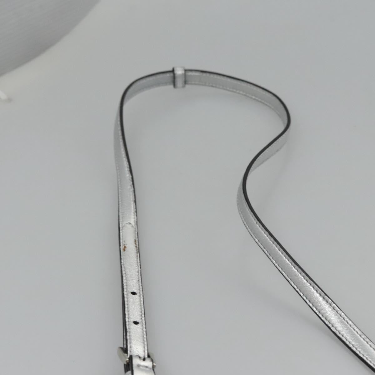 Prada Double Turn Lock Shoulder Bag Leather