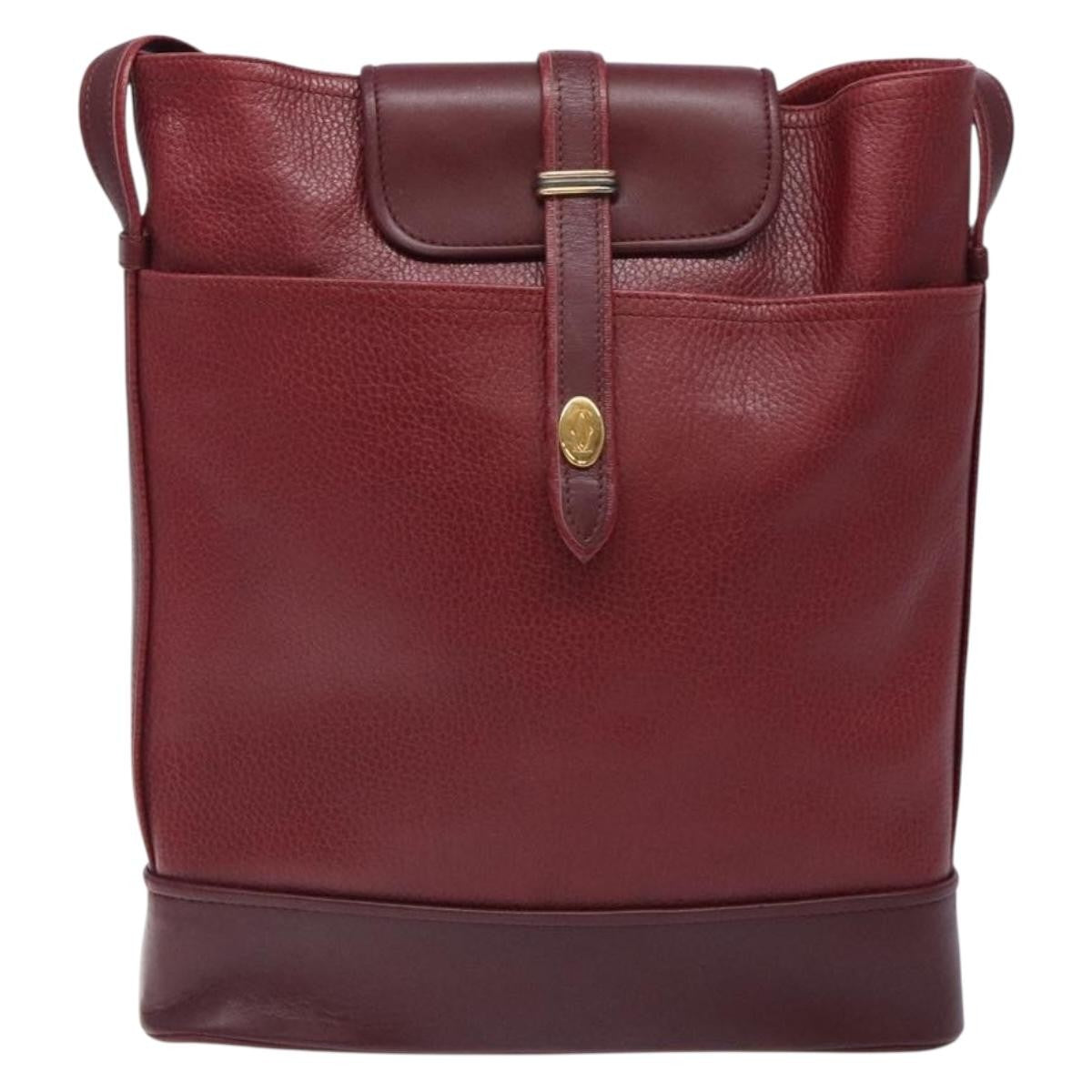 cartier Must de Cartier Shoulder Bag Leather