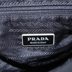 Prada Double Buckle Flap Messenger Bag Tessuto