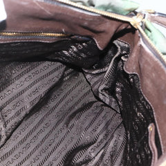 Prada Gaufre Convertible Satchel Tessuto