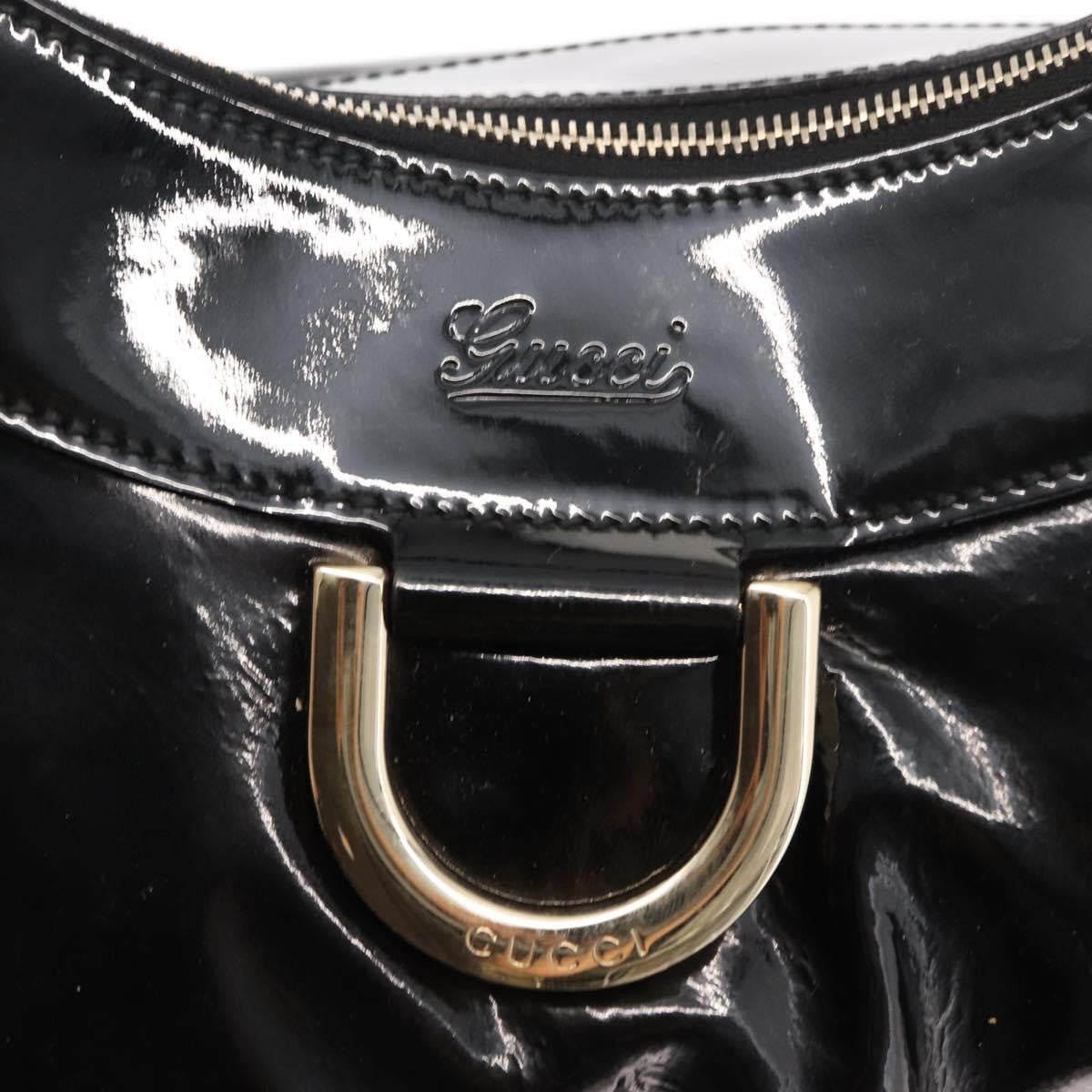 Gucci D Ring Hobo Patent