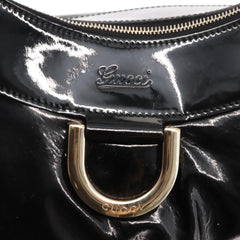 Gucci D Ring Hobo Patent