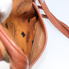 MCM Visetos Shoulder bag Canvas and Leather