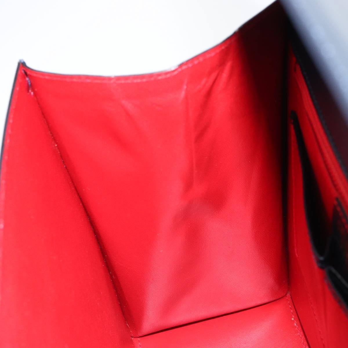 Celine Circle Logo Handbag Leather