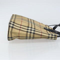 Burberry Nova Check Tote canvas check pattern