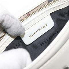 Burberry Flap Shoulder Bag Leather