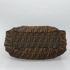 Fendi Mia Tote Metallic Zucca Canvas