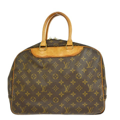 Louis Vuitton Deauville Handbag Monogram Canvas