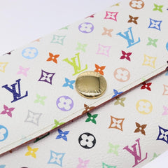 Louis Vuitton Vintage Sarah Wallet Monogram Canvas Multicolor