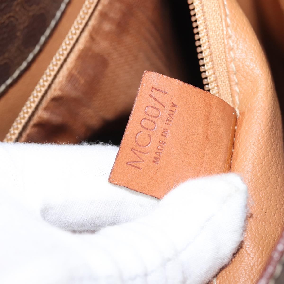 Celine Bucket Bag Triomphe Coated Canvas