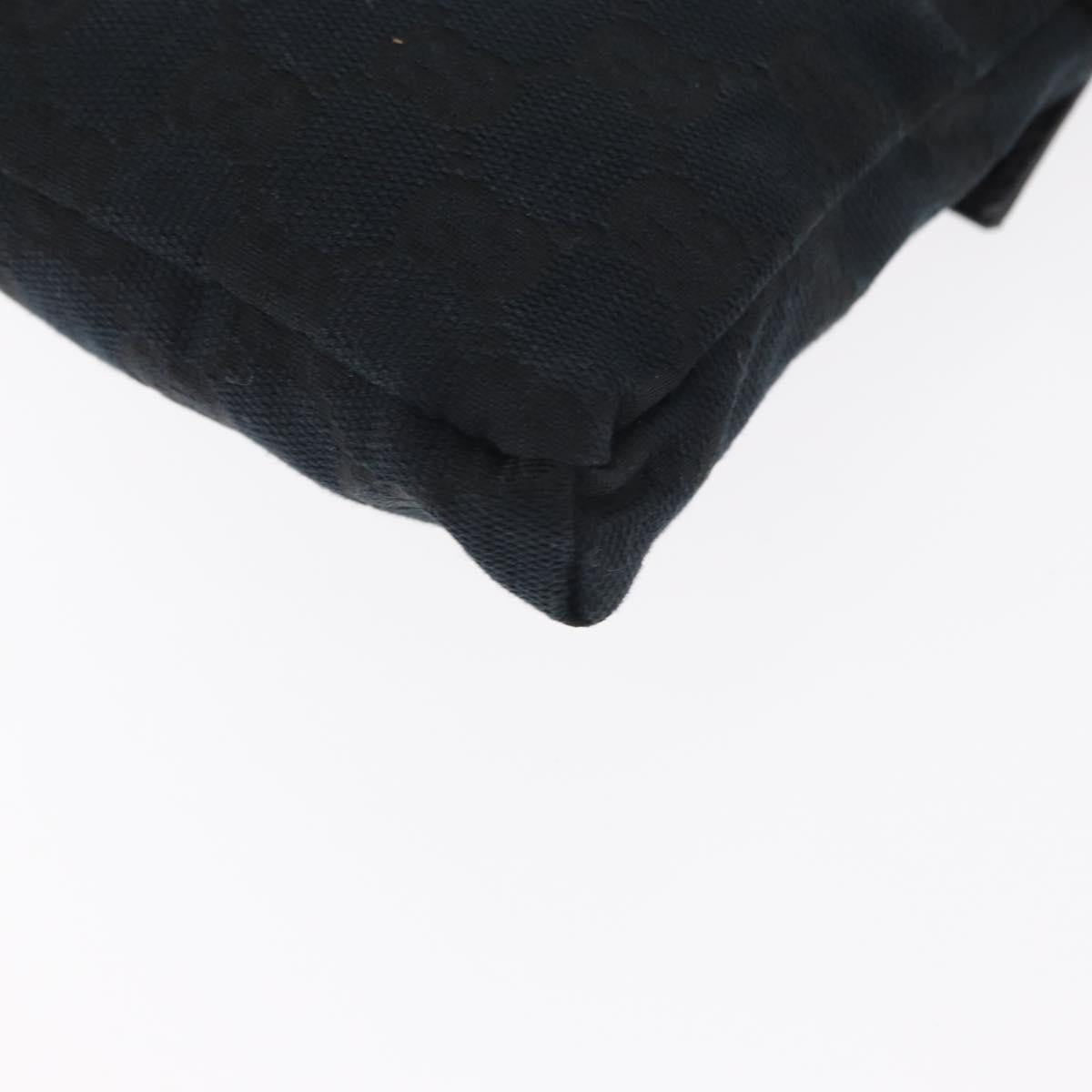 Gucci Vintage Double Belt Bag GG Canvas with Leather