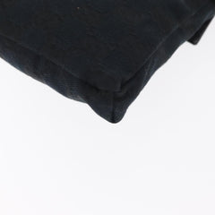 Gucci Vintage Double Belt Bag GG Canvas with Leather