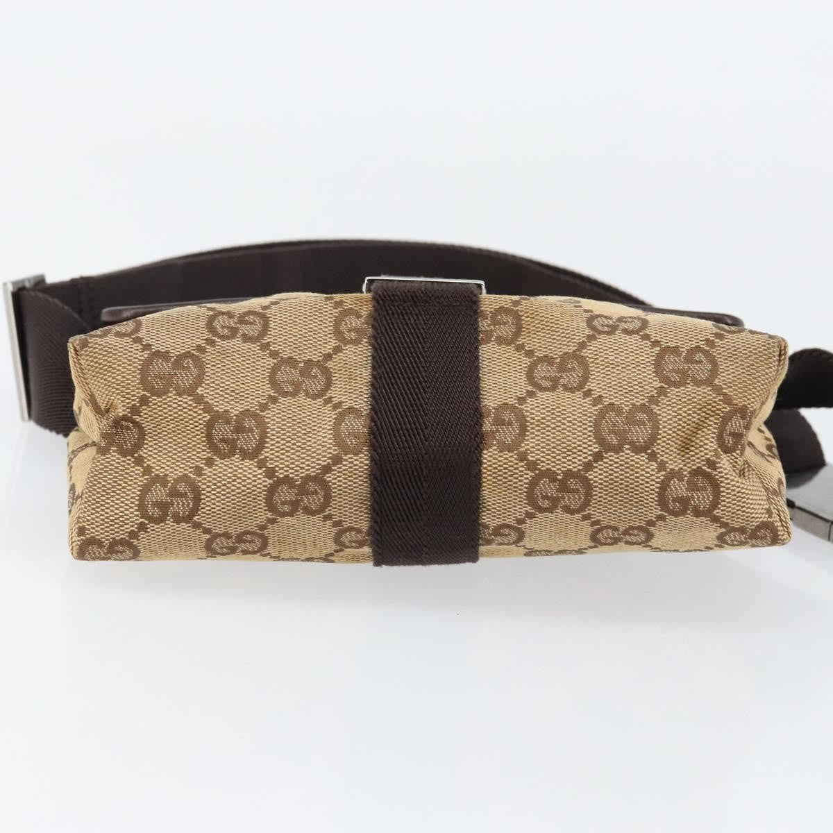 Gucci Buckle Belt Bag GG Canvas