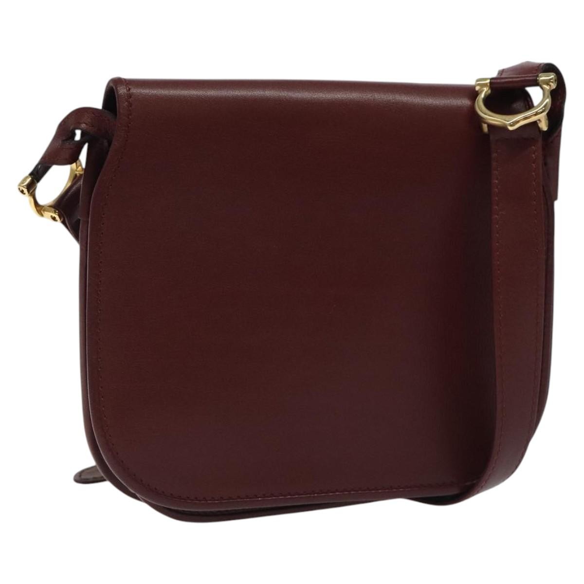 cartier Must de Cartier Shoulder Bag Leather