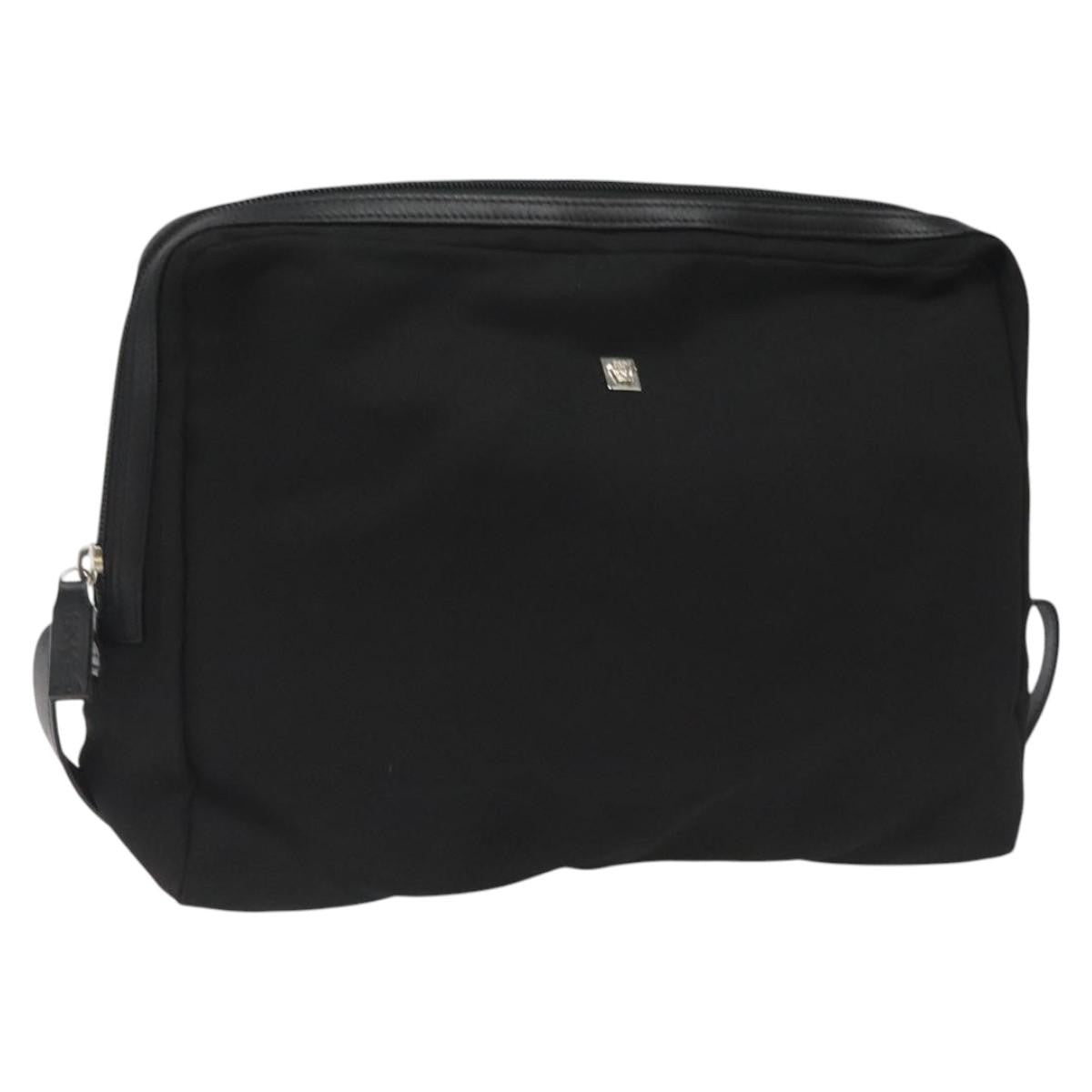 Versace Vintage Zip Pouch Canvas