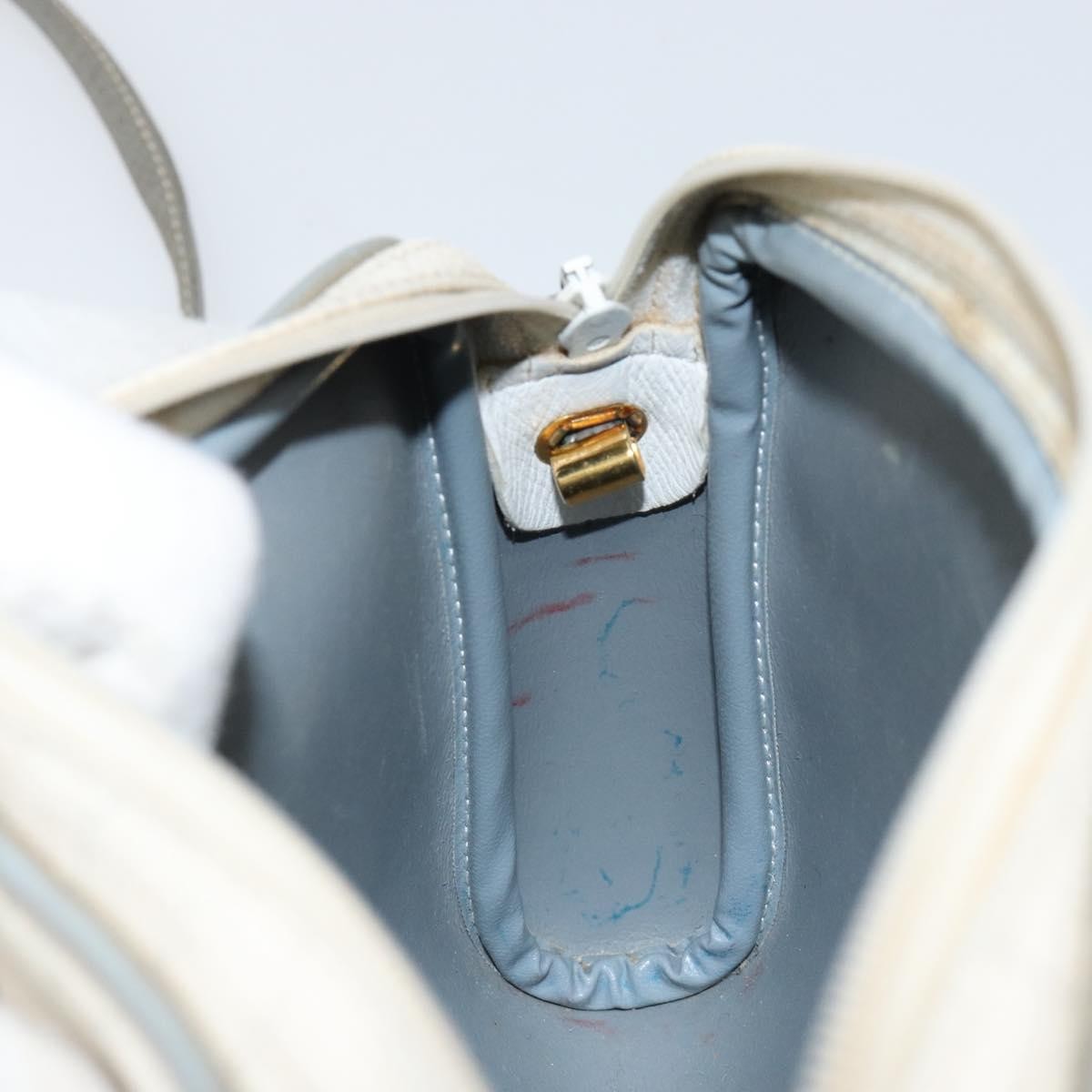 Christian Dior Vintage Honeycomb Shoulder Bag Canvas