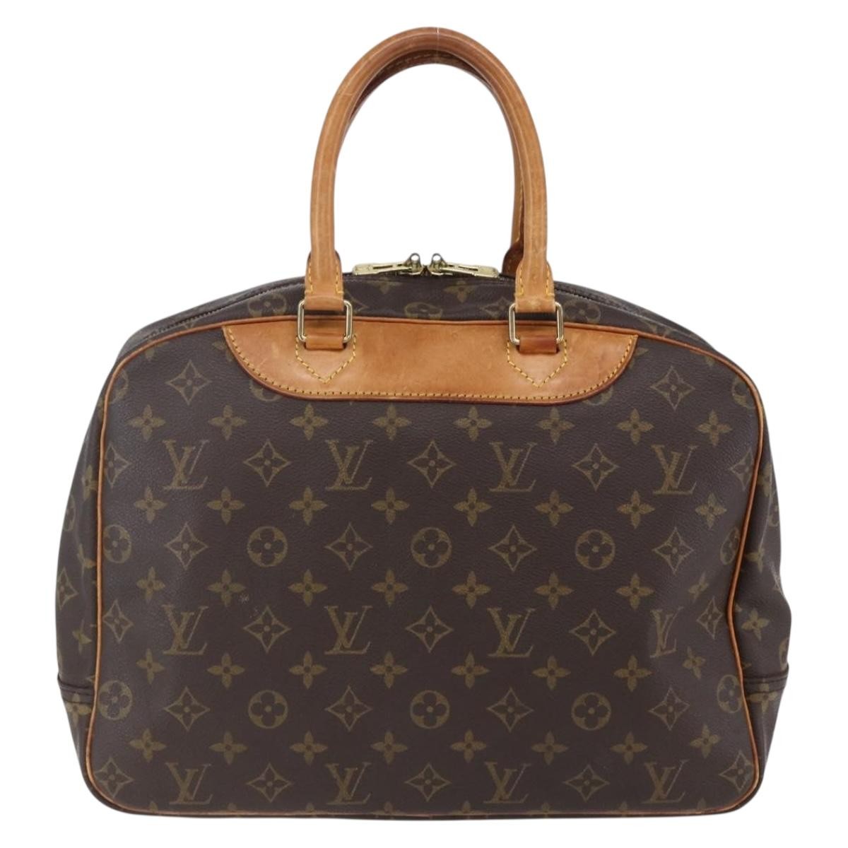 Louis Vuitton Deauville Handbag Monogram Canvas