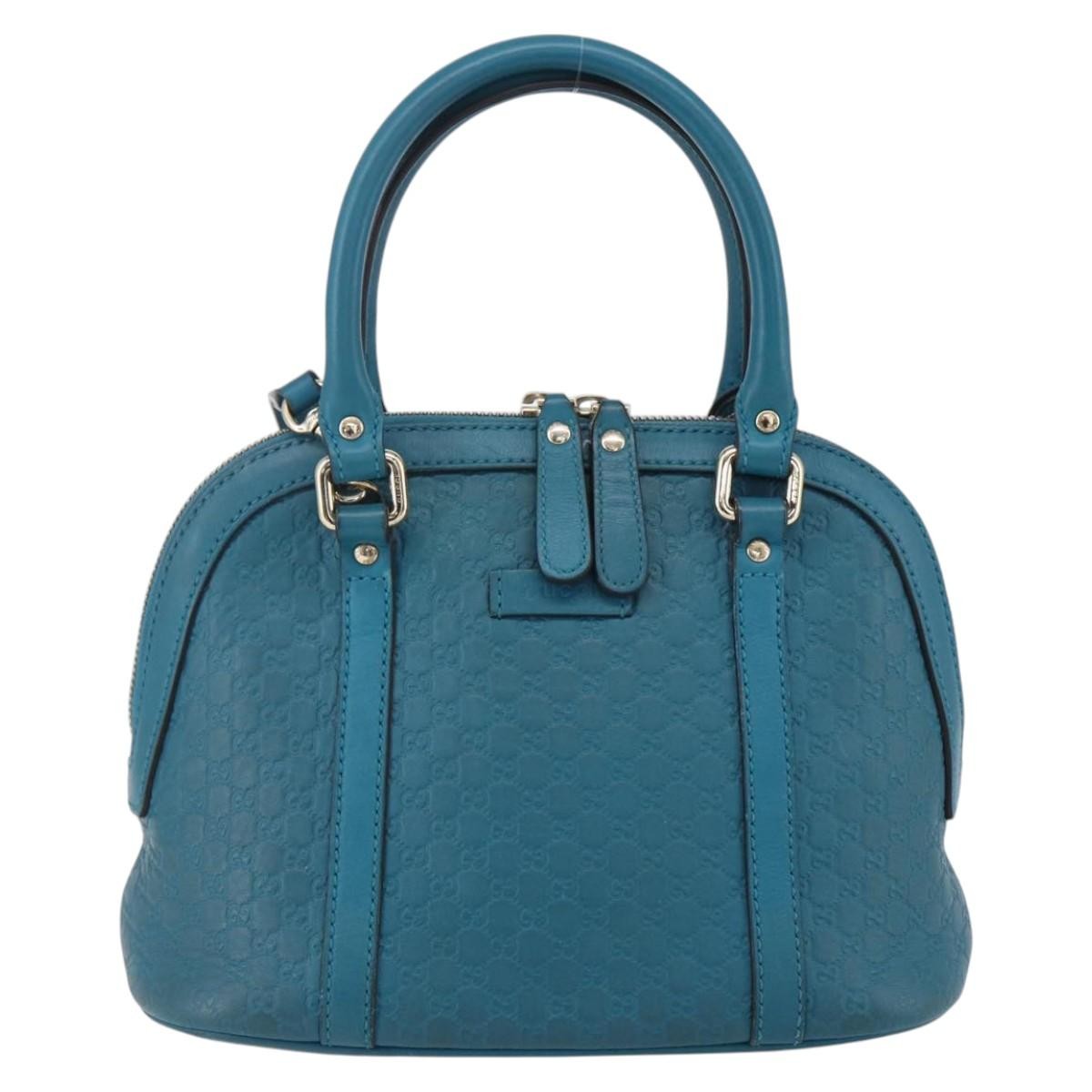 Gucci Convertible Dome Satchel Guccissima Leather