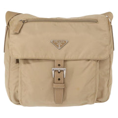 Prada Buckle Messenger Bag Tessuto