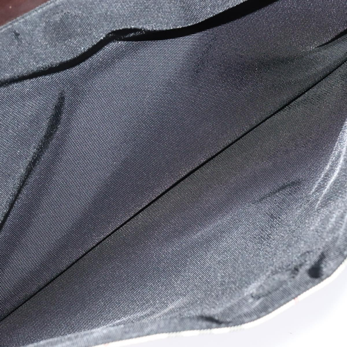 Burberry Vintage Zip Around Duffle Bag House Check Canvas