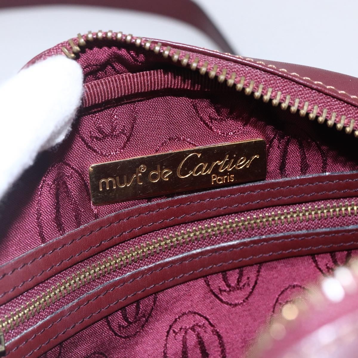 cartier Must de Cartier Shoulder Bag Leather
