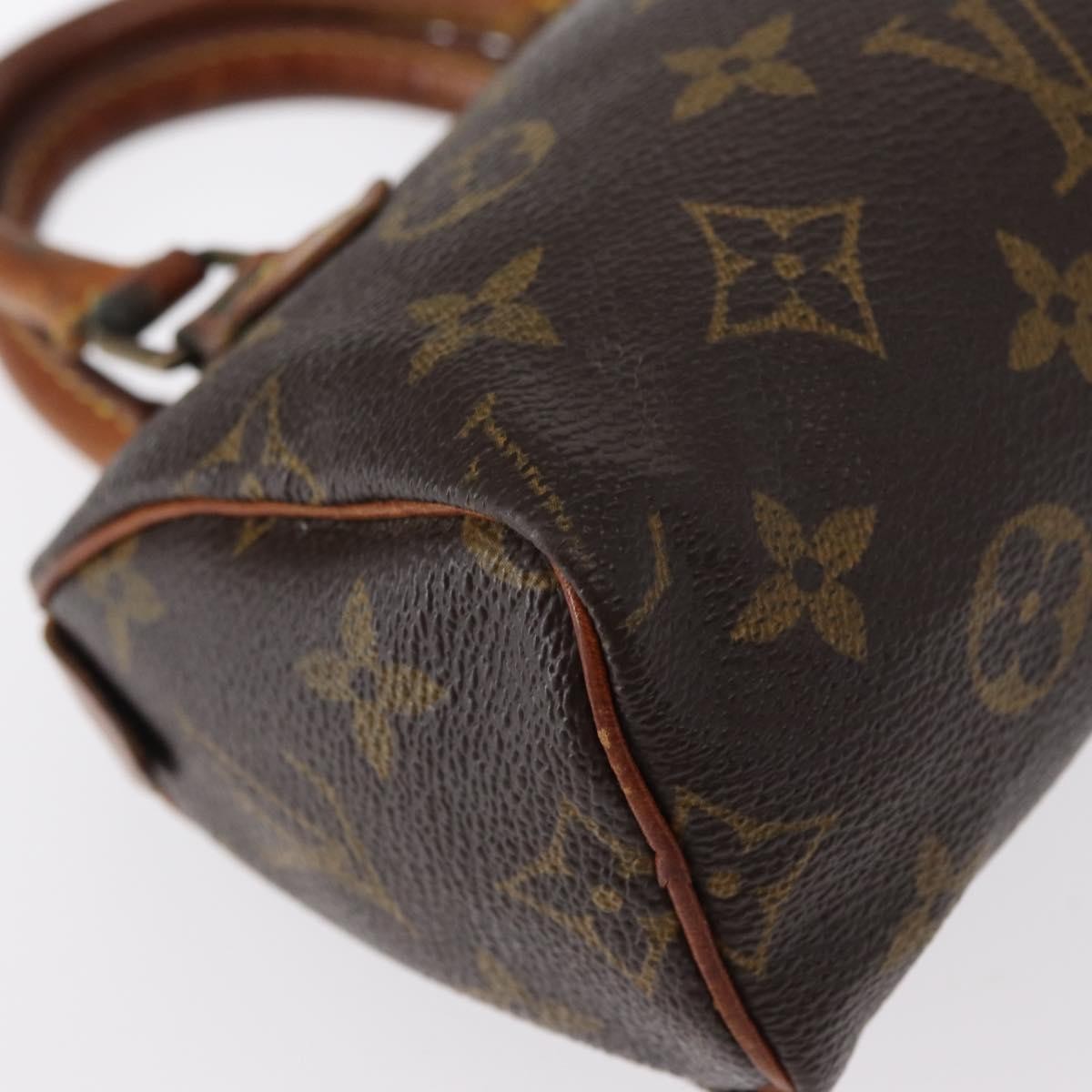 Louis Vuitton Speedy Mini HL Handbag Monogram Canvas
