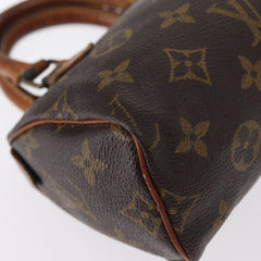 Louis Vuitton Speedy Mini HL Handbag Monogram Canvas