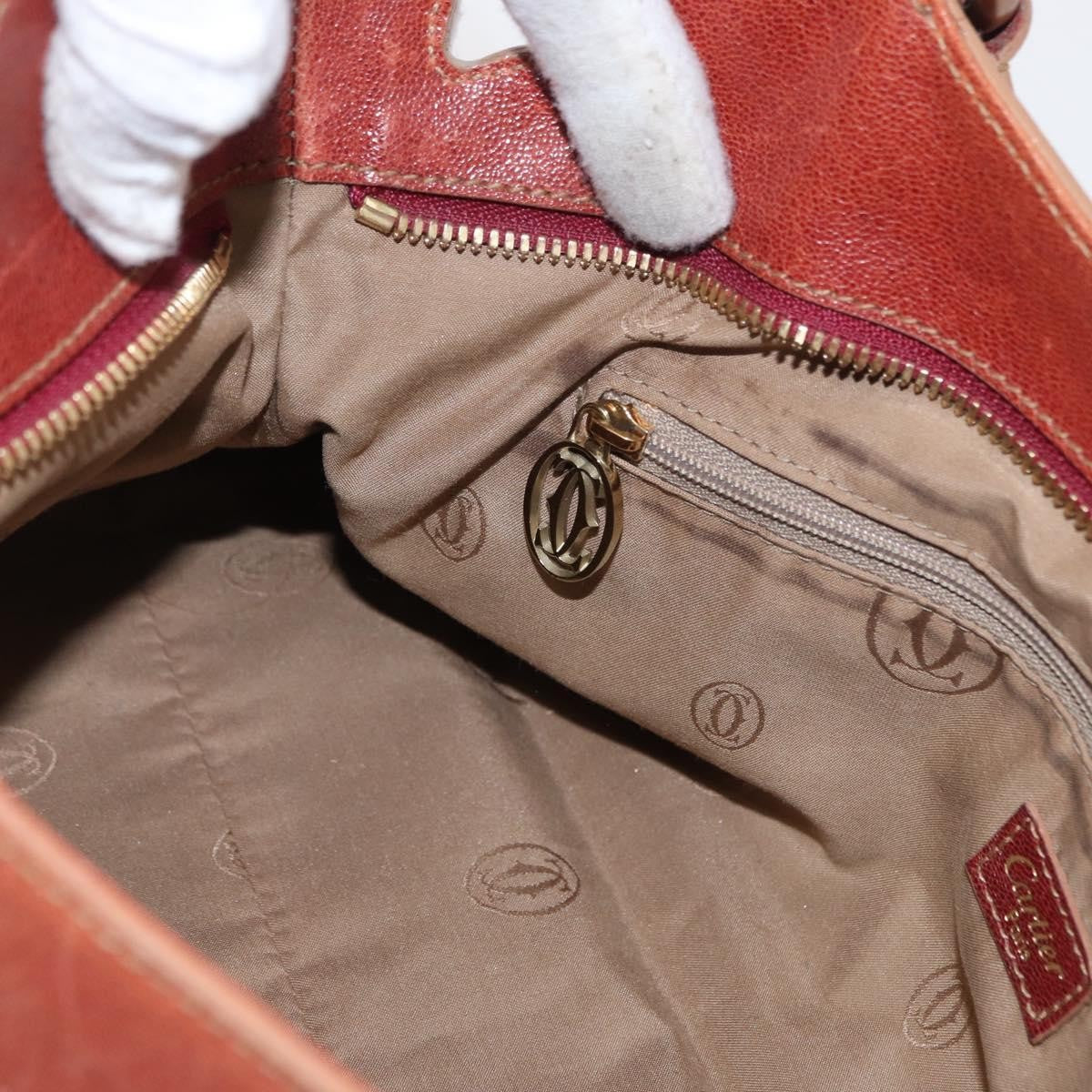 cartier Marcello Handbag Leather