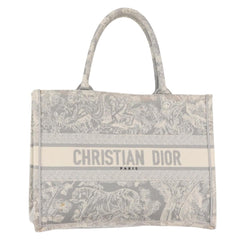 Christian Dior Book Tote Printed Canvas