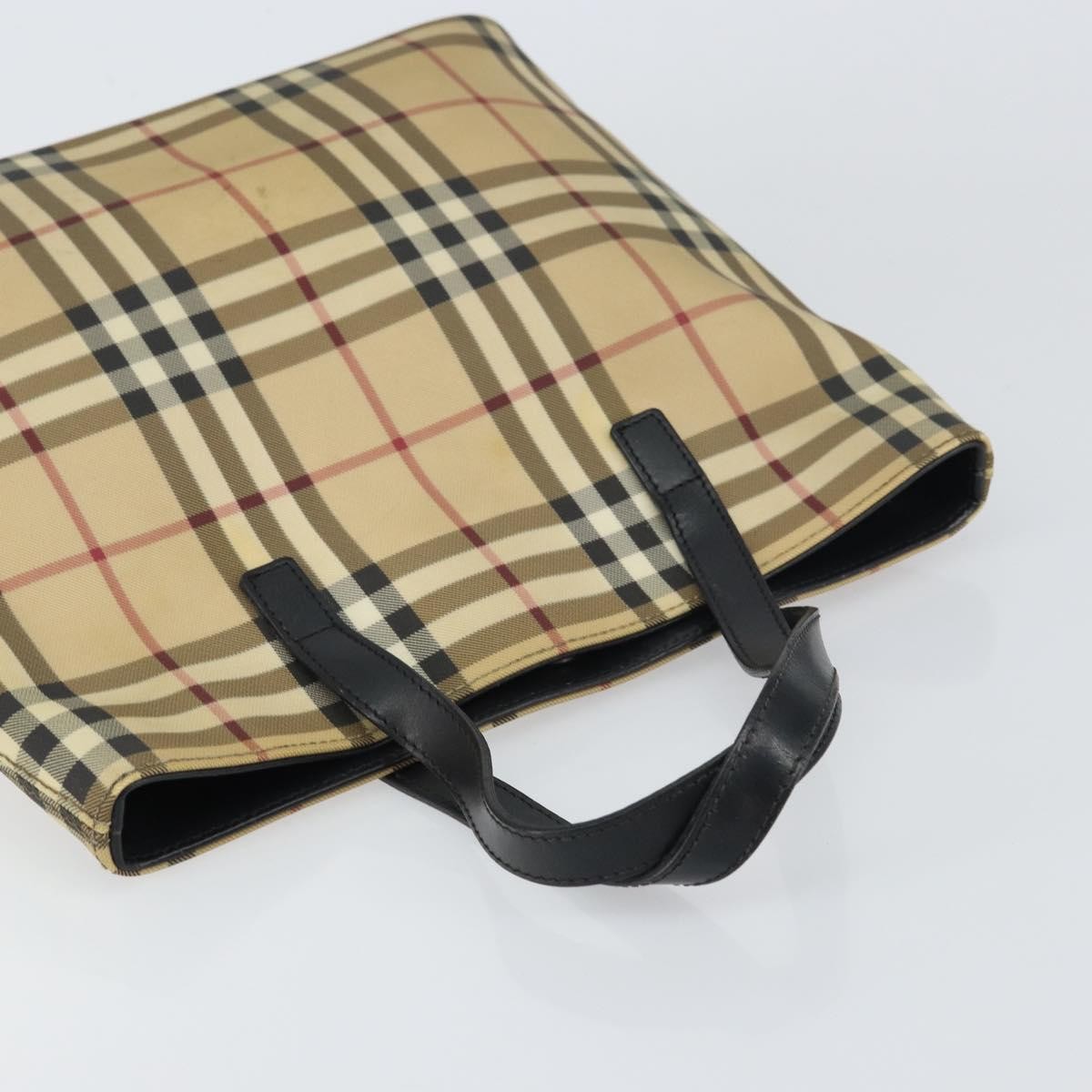 Burberry Nova Check Tote canvas check pattern