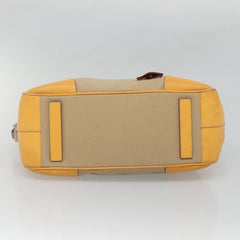 Prada Bauletto Bag Canvas with Leather